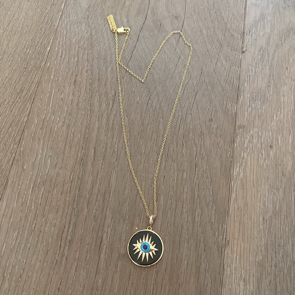 Celeste starre evil eye necklace gold I am protected - Picture 2 of 5